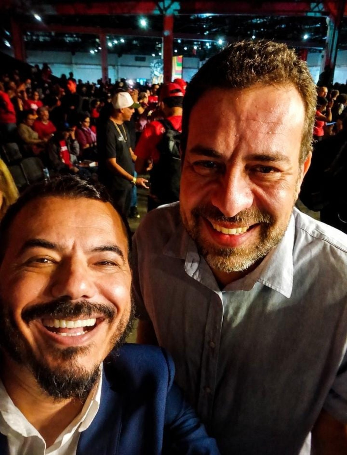 Marcos Vargas em encontro público